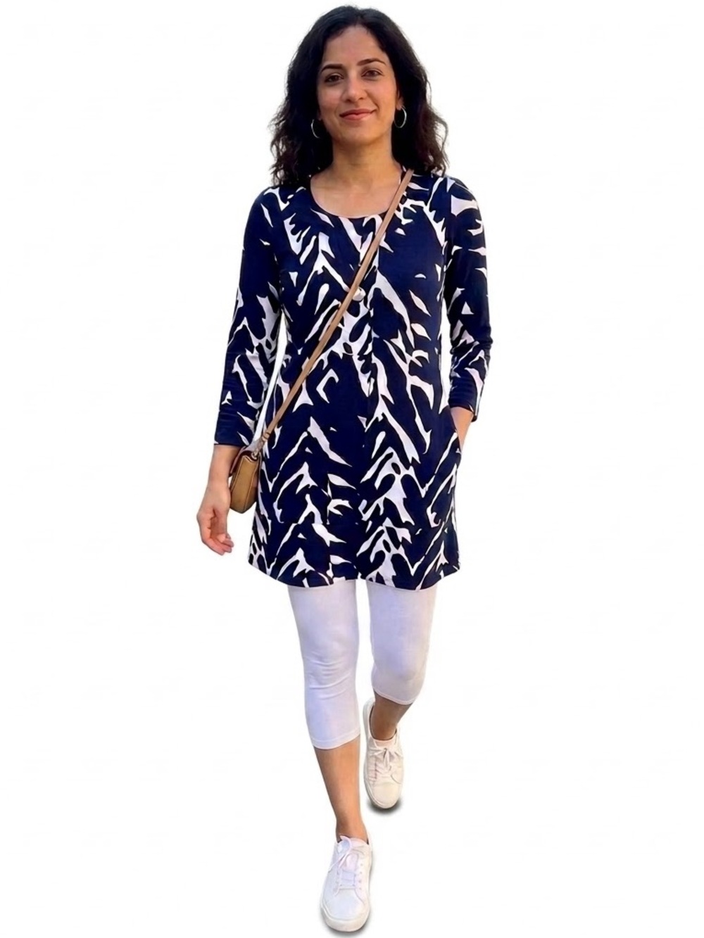 DVF Diane Von Furstenberg Silk Gaby Tunic size 6